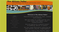 Desktop Screenshot of africantailor.com